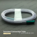 Tube de connexion d&#39;aspiration en plastique en PVC Utilisation unique